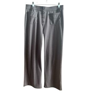 NWT Halara Day Stretch Grey High Waisted Woman's XL Casual Straight Leg Pants